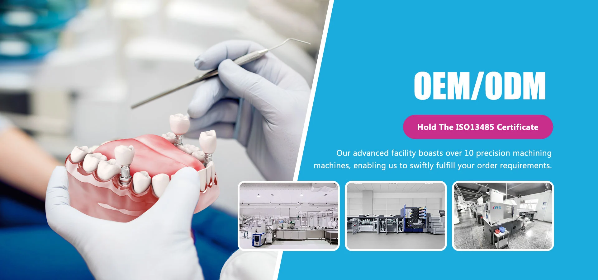 Furnizor de componente de implant dentar